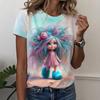 Fashion Printed Top Casual Comfort Short Sleeve Loose T-Shirts Women’s
