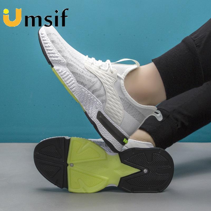 Sommer nye menns pustende mesh joggesko damesko mote par fritidssko menn