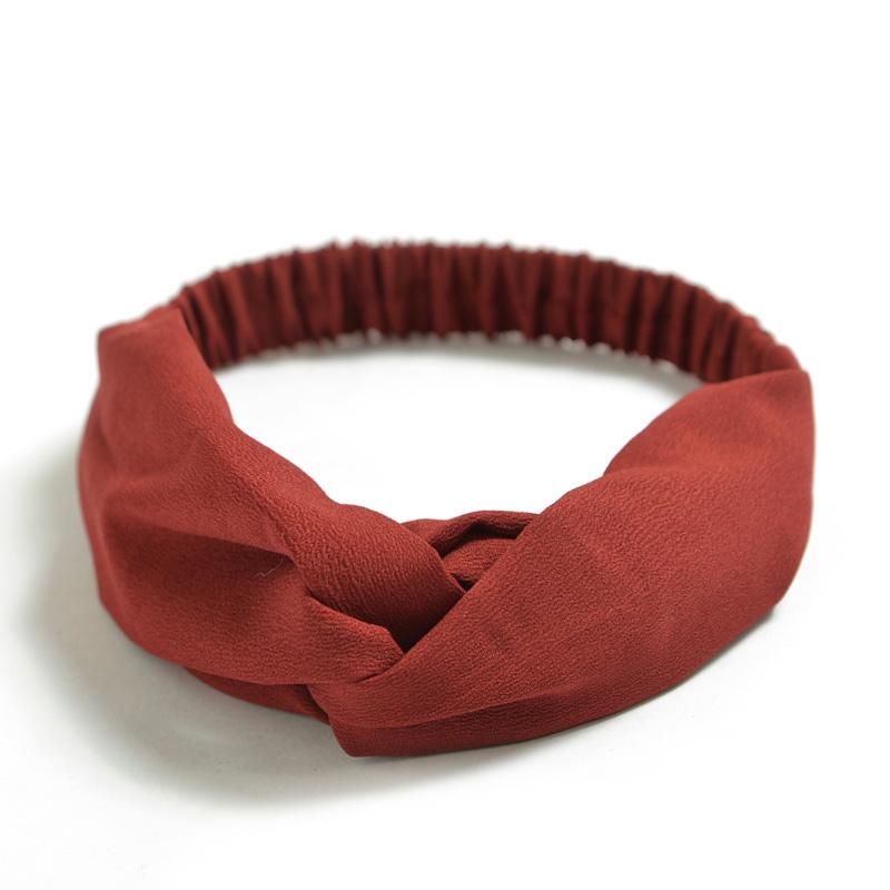 Fashion Women Girls Summer Bohemian Hair Bands Print Headbands Vintage Cross Turban Bandage Bandanas HairBands Hair Accessories