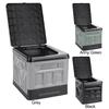 Folding Portable Toilet for Adults & Kids Camping Toilet with Lid & Reusable for Camping Travel Outdoor Car RV & Emergency Use