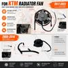 For KTM HUSQVARNA 2008-2016 Motorcycle Engine Radiator Fan Oil Cooler Water Tank Cooling XCW XCFW EXC EXCF FE TE 250 300 350 450