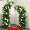 Mori-Style Floral Arch: Silk Flowers & Greenery for Weddings, Proposals, Birthdays, Window Displays & Photo Arrangements