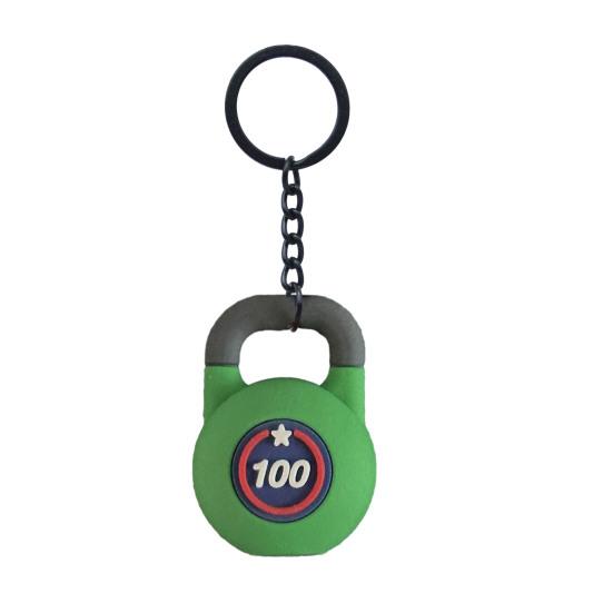 Sports Keychain Pendant Decorative Kettlebell Dumbbell Design Keyring Car Keys Bags Backpacks Accessory
