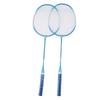 Badminton Set Iron Alloy Incrsed Ar Shock Absorption Lightweight Badminton Racket Set for Beginner Children Adults