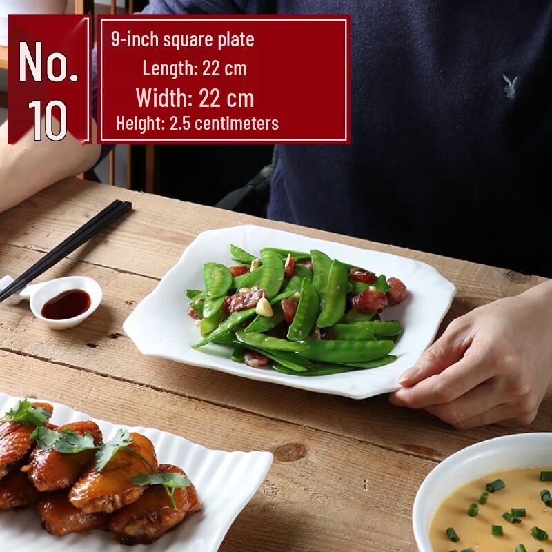 Irregular Ceramic Dinner Plate