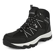 LARGERED Women's Waterproof Lightweight Trekking Hiking Boots Non-Slip Breathable Outdoor Shoes Winter Size 37-42 EU