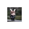 niannyyhouse 20cm Doll Clothing Set Plush Suit Leather Jacket White Shirt Tie Pants Cotton Outfit for Dress-Up