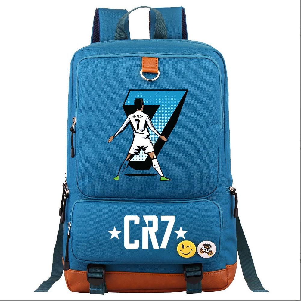Animation Cartoon Printing Student Schoolbag Large Capacity Computer Bag Men'S And Women'S Backpack