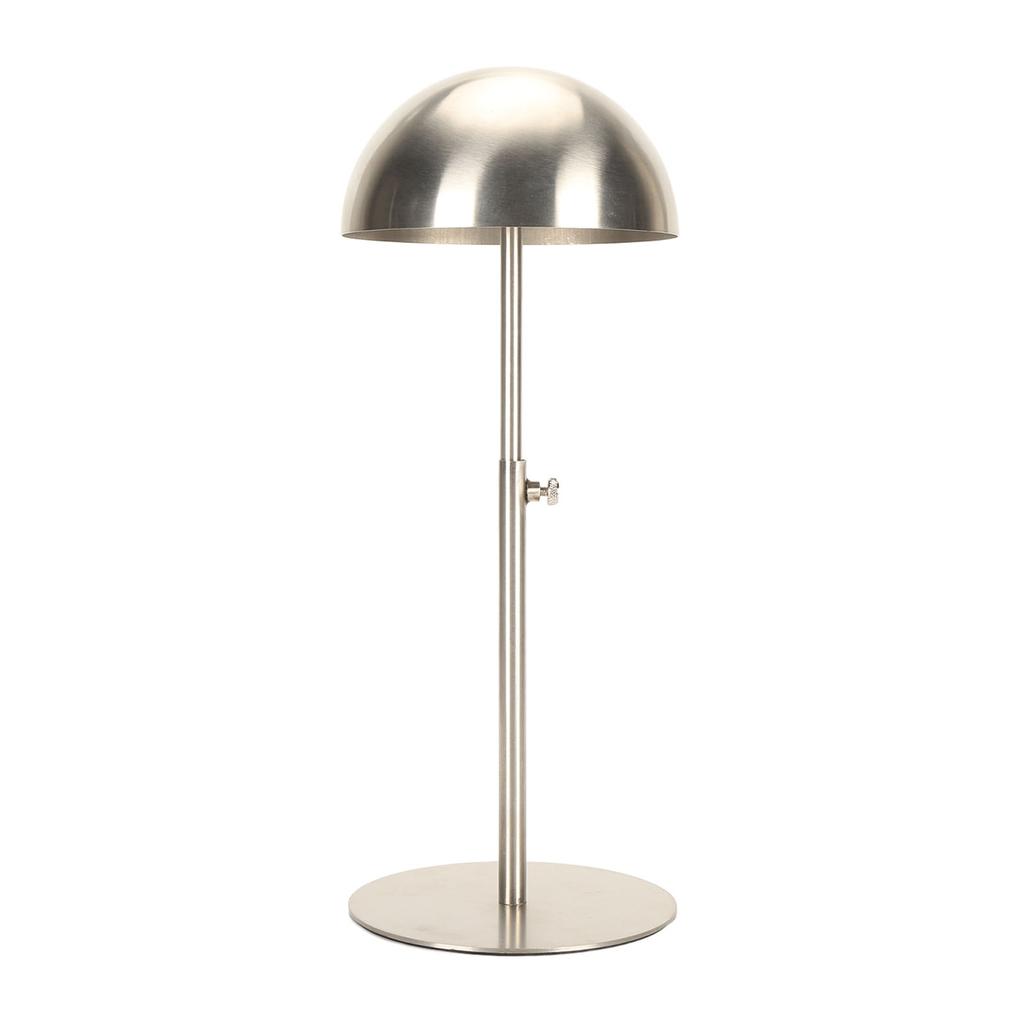 Hat Display Stand Multifunctional Portable Adjustable Height Stainless Steel Hat Rack Stand for