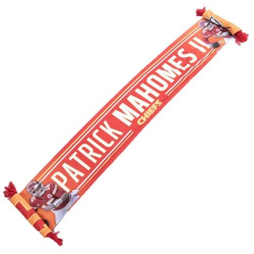 Lenço Patrick Mahomes II do Kansas City Chiefs One Size vermelho/ouro