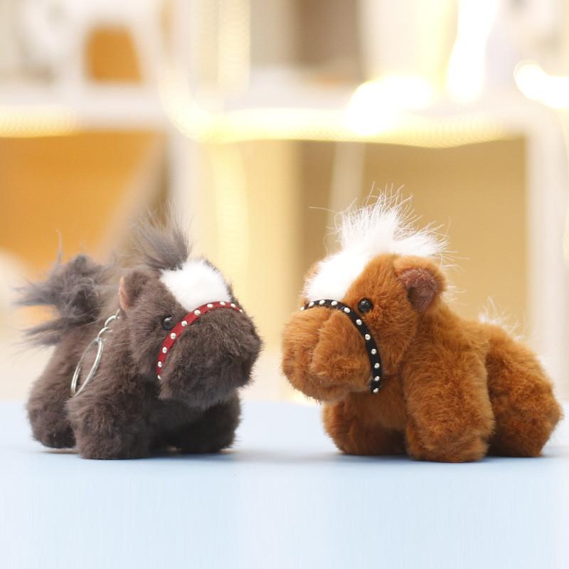 Cute Pony Plush Doll With Pp Cotton Filling For Backpack Charm And Gift For Teens