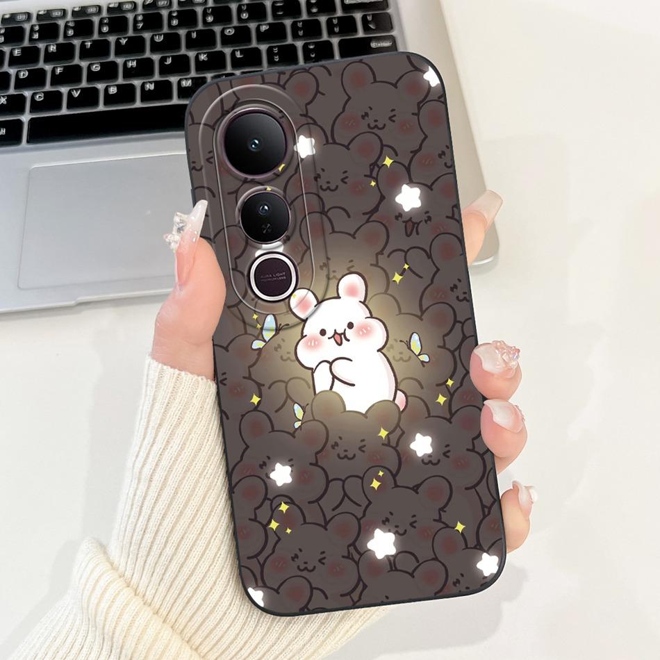 For Vivo V50 Lite Elegant Butterfly Floral Printed Phone Case For Vivo V50 V 50 V50lite Soft Silicone Shockproof Cases Bumpers