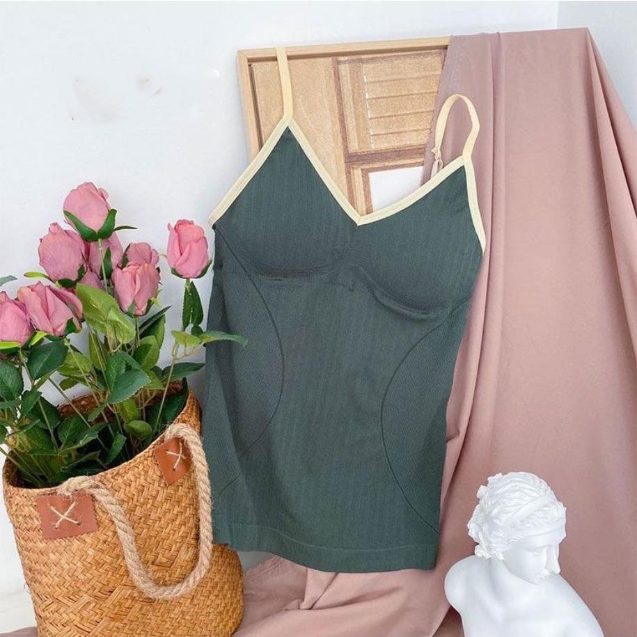 Vest Seamless Sexy Bra Large U Back Bra Bottomed Suspender Vest Underwear Female