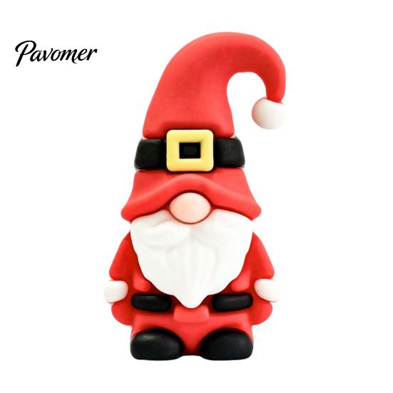 Mini Christmas Figurines 50Pcs Figurines, Santa Snowman Elf Gnome Ornaments, Gingerbread Man Deer Emotional Gift Bag Fillers for Holidays Support