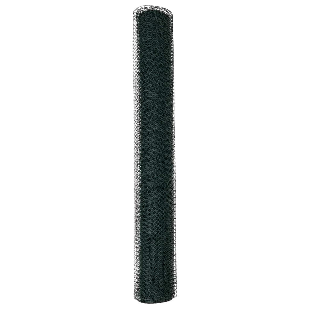 Hexagonal Fence Green 1 X 10 M PVC