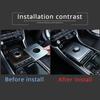 For Jaguar XF XE XJL XJ F-PACE X761 ABS Carbon Fiber Car Central Console Gear Shift Frame Panel Trim Cover Interior Accessories