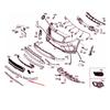 Mercedes-Benz W156 GLA200 Front Bumper Corner Pieces - A1568855100, A1568855200