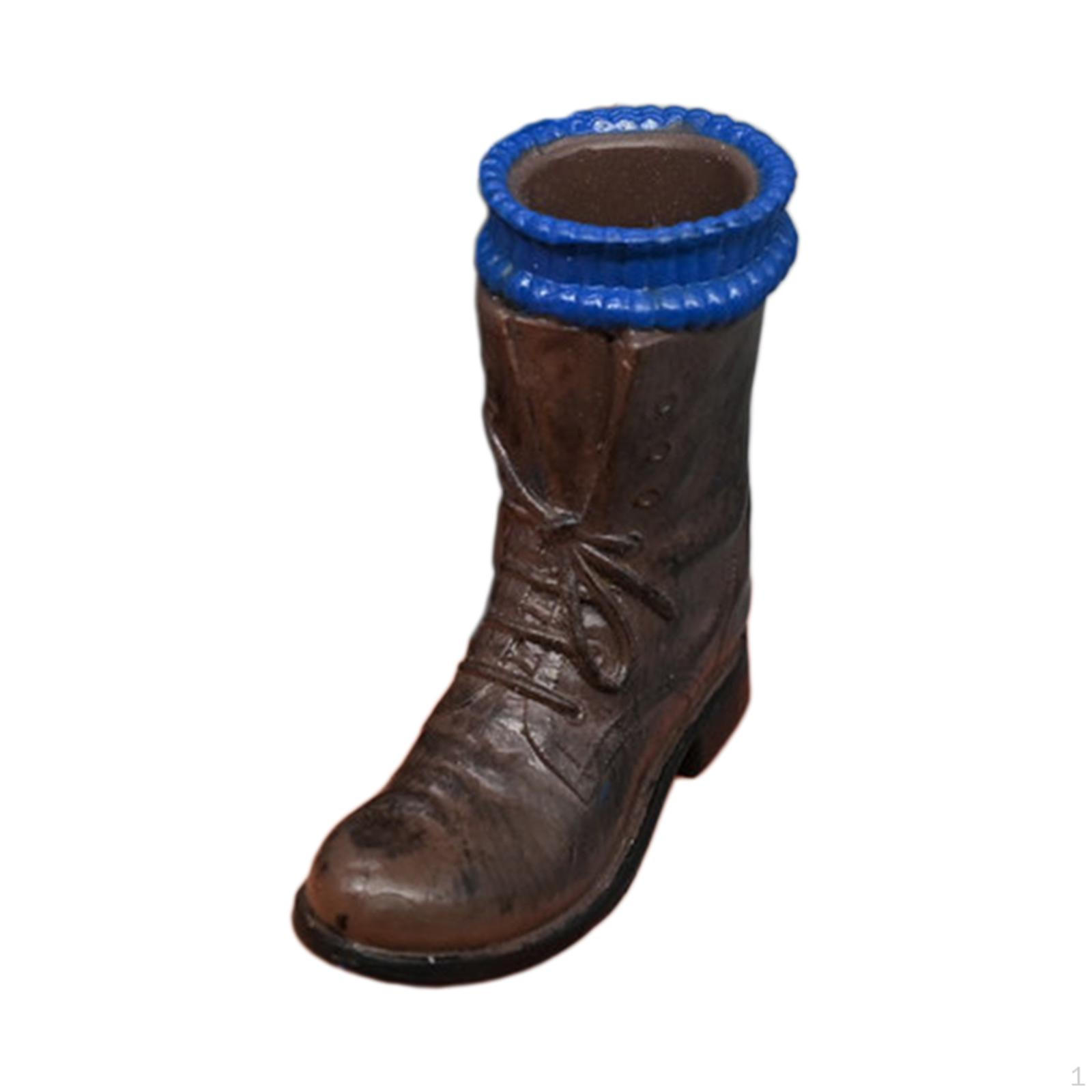 

1/6 Scale Action Figure Shoes Miniature Model Boots, Mini, Stylish, Trendy, Doll Costume Accessories