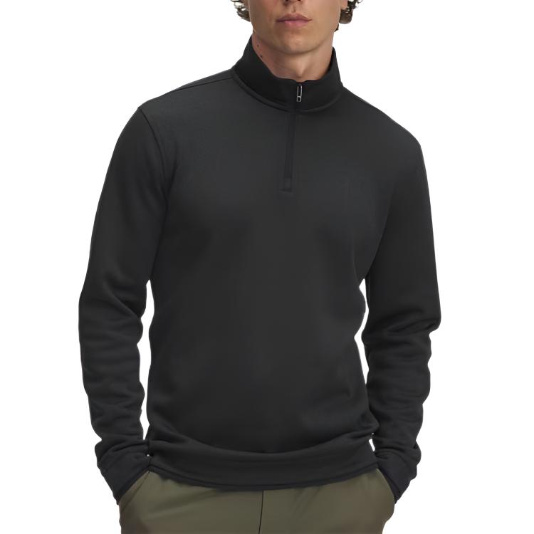 Under Armour Storm Sweater Fleece Waterproof Breathable Warm Minimalist Fashion Versatile Solid Color Sweater Men sweater 6003722-001