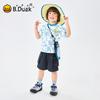 B.Duck Boys' Dinosaur Short Sleeve T-Shirt