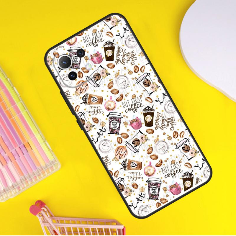 Frist Coffee Cover For Xiaomi 14 Ultra 13 11T 12T 13T 14T Pro POCO X6 X7 Pro X3 X5 F3 F5 F6 M6 Pro Case