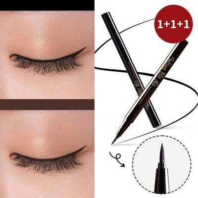 [1+1+1] WANG BITNA Wasserdichter Extremer Stift Eyeliner 2 Farben
