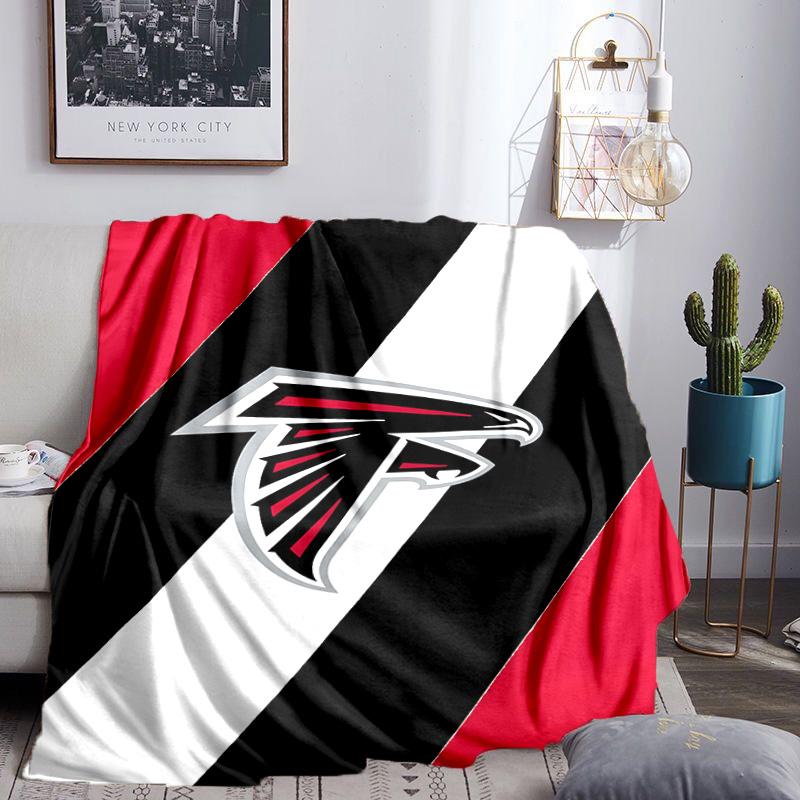Atlanta Logo Blanket Lightweight Flannel Bedding Blanket Perfect for Travel, Camping, Living Rooms, Offices, Sofas, Fan Christmas gift