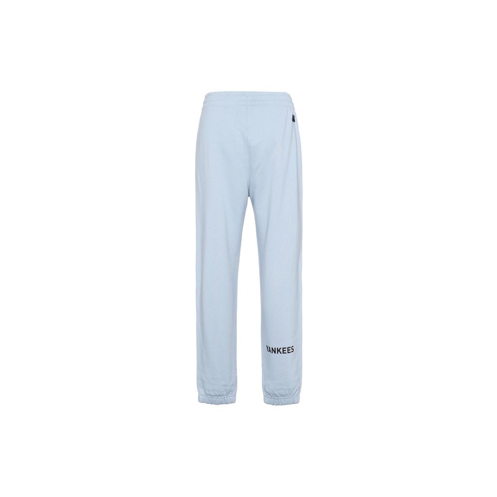 New MLB Knitted Sports Pants Unisex Light Blue 3APTD0121-50BLL