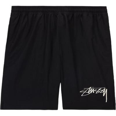 Stussy x Nike Nylon-Shorts Schwarz Unisex Streetwear FJ9167-010