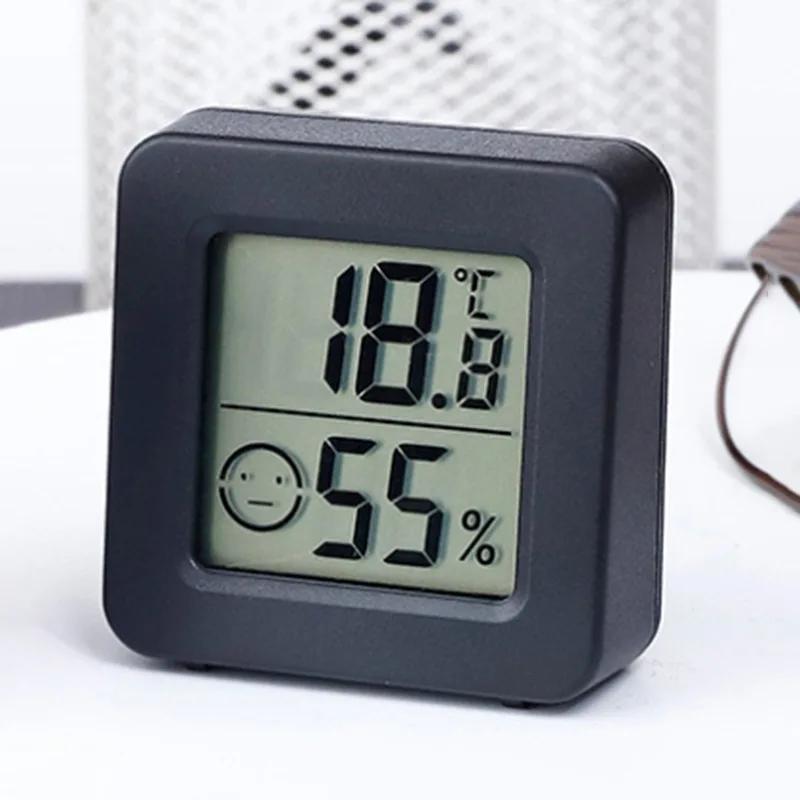 6 ST Mini Digital Termometer Hygrometer Inomhustemperatur LCD Elektronisk Monitor Hygrometer Utomhus Rum Baby