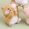 Cute Animal Figurine for Kids Resin Mini Animal Toy Cake Topper Desktop Decoration Dashboard