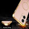 For Motorola Moto G84 5G Phone Case Carbon Fiber Textured Electroplated TPU Back Cover