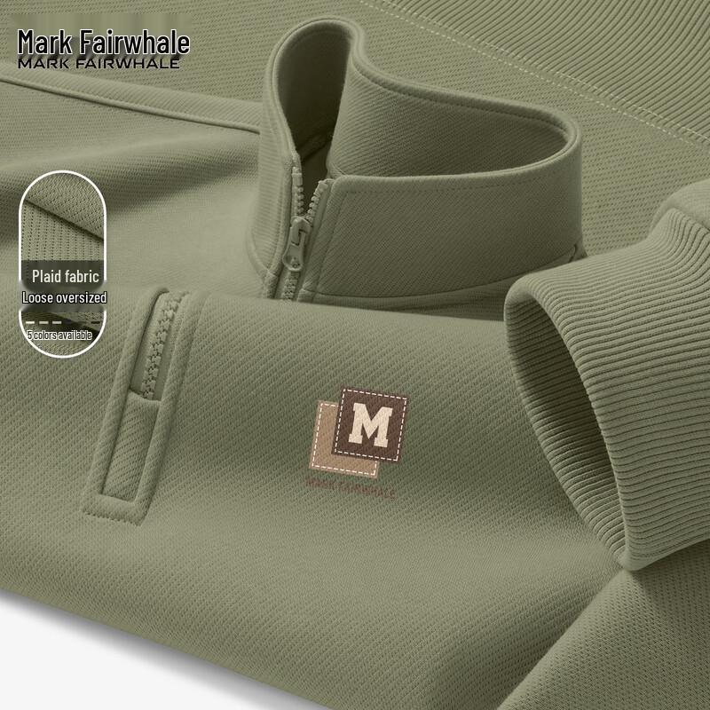 Mark Fairwhale Men's Half-Zip Pullover Sweatshirt