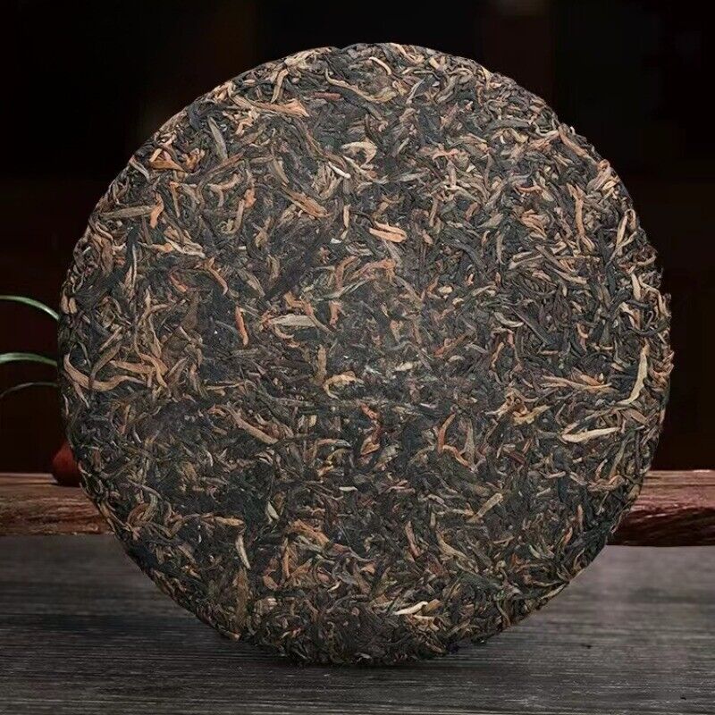 357g Yunnan Qizi Pu'er Cake Tea 2004 Menghai 7542 Pu-erh Sheng Tea Raw Puerh Tea