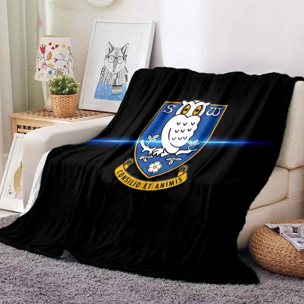 Sheffield Wednesday Flannel Blanket, High quality Comfortable for All Seasons, Home Decor, Warmth and Comfort