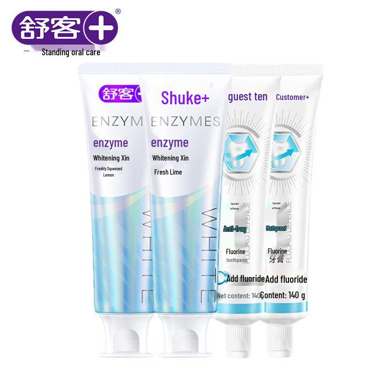 SUCCODENT Enzyme Toothpaste 4-Pack