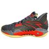 Shock Wave 5 Comfortable Round Toe Cushioning Slip Resistant Low Top Basketball Shoes Men's Black University Red 112341106-5