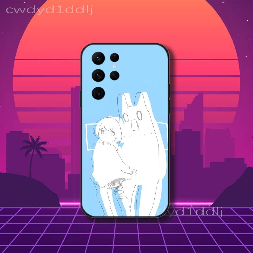 

Y-Yorushika Japanese Spring Thief Phone Case For Samsung S10,S21,FE,S21 ,S26,S25,S24,S23,Ultra,S9,S22,Plus Black Shockproof Soft Samsung S22ULTRA5G