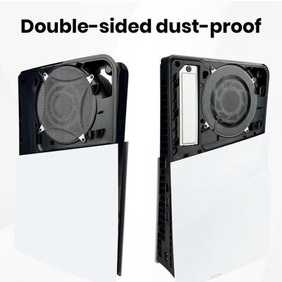 2 Pcs Dust Net for PS5 Slim Dust Filter Precision Aperture Self-adhesive Great Stickiness Anti-slip Washable Cooling Fan Dust Cover