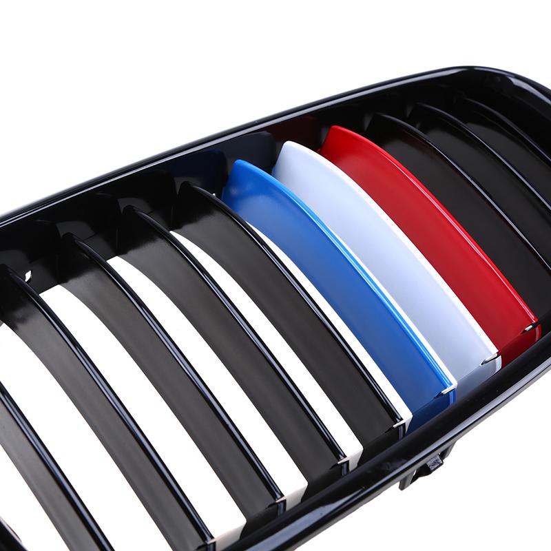 Car Front Bumper Center Grilles Racing Grille for BMW 3-Series F30 Sedan F31 Touring 2012 2013 2014 2015 2016 2017 Auto Exterior