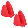 Small Kitchen Mittens Rubber Mitts Pinch Grip For Cooking And Baking