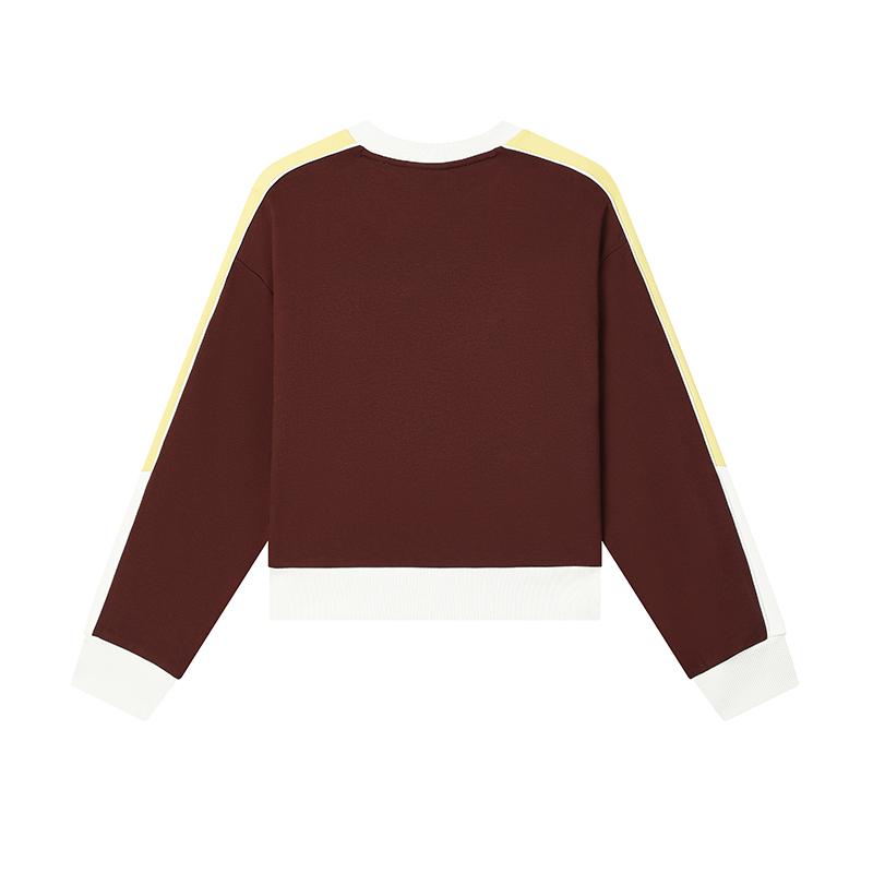 New FILA Sweatshirt Women's Brewed Red F11W439204FWI