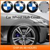VLBA5 -4PC 56mm 68mm Car Wheel Center Covers For BMW E36 E46 E53 E90 E91 E60 E61 E93 E87 E84 X1 X3 X5 E70 E71 X6 M3 F30 F20 F10 F11 G3