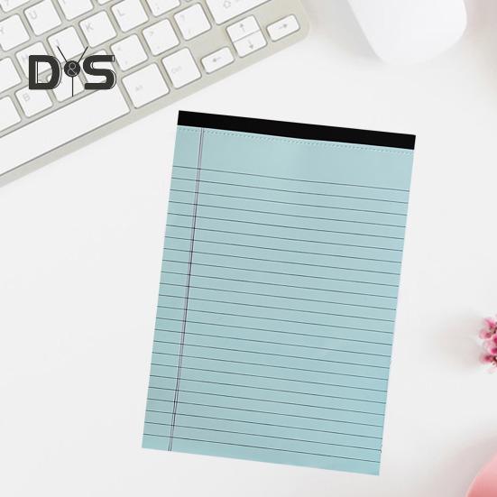 4Pcs Color Notepad 50 Sheets Printing Lined Paper Pads Duplex Printing Notebook Note-taking Paper Set Office Stationery Supplies