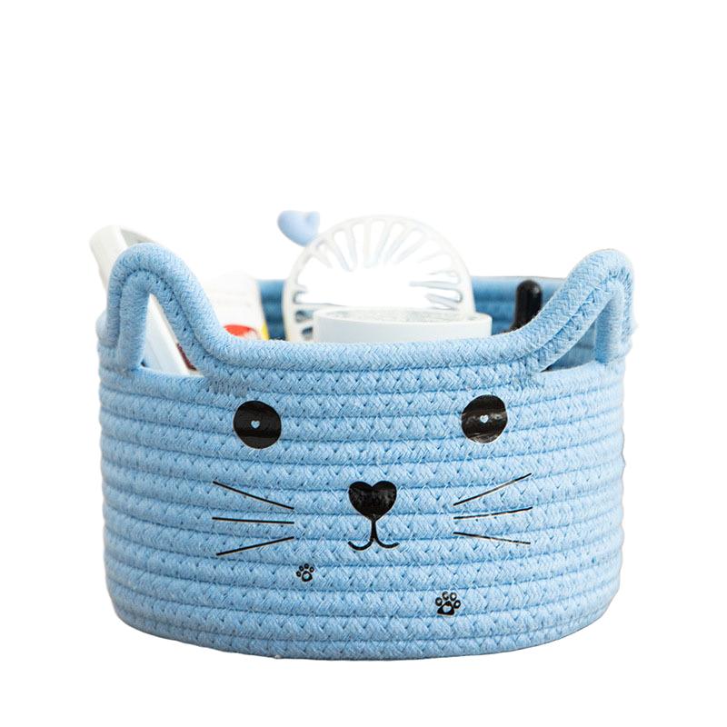 Woven Storage Basket Miscellaneous Storage Basket Cosmetic Storage Box