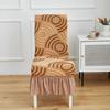 Thickened Jacquard Household Dining Chair Cover The Same Chair Cover In Hotels Backrest Cushion Integrated Stool Cover