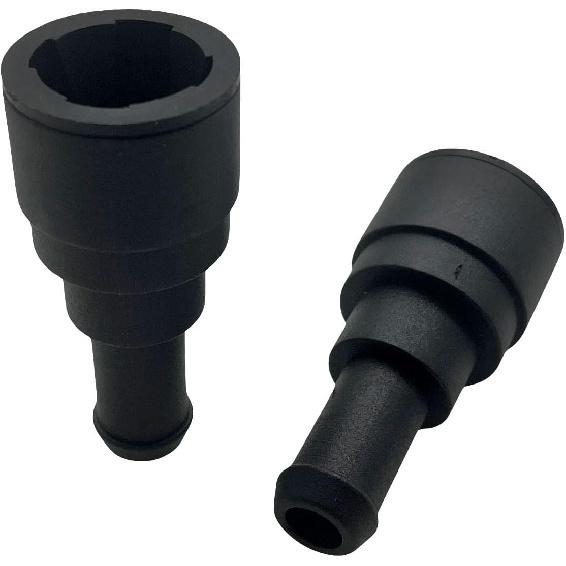 2PCS Heater Core Coolant Hose Connector Inlet/Outlet 3/4In. Tube X 5/8In 800-409 Compatible With Avalanche Suburban Express Silverado Sierra 1500