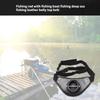Fishing Belt Rod Holder Adjustable PU Leather Fishing Fighting Belt Rod Holder for Saltwater/Freshwater Fishing