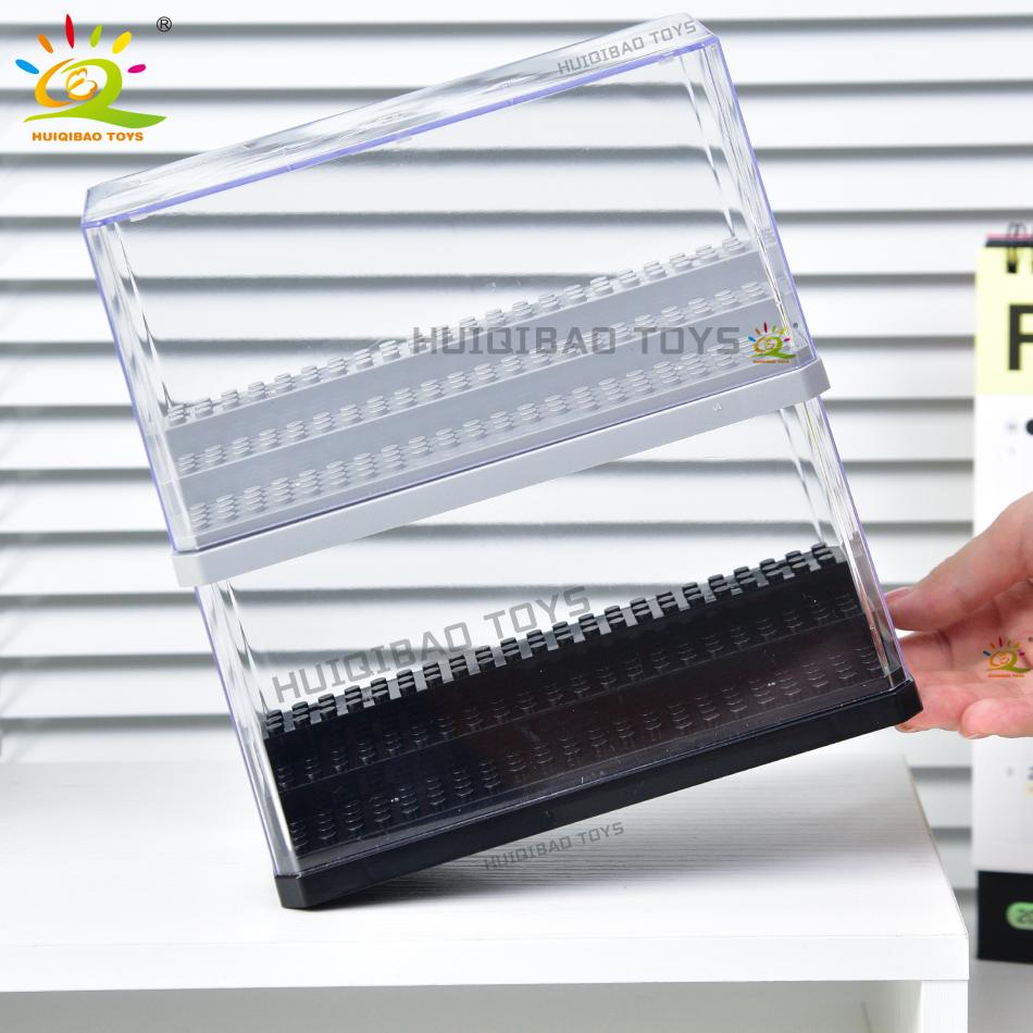 Dustproof Display Case Box Show Case For Model Collection Building Blocks Figures Display Box Bricks Kid Toys Children