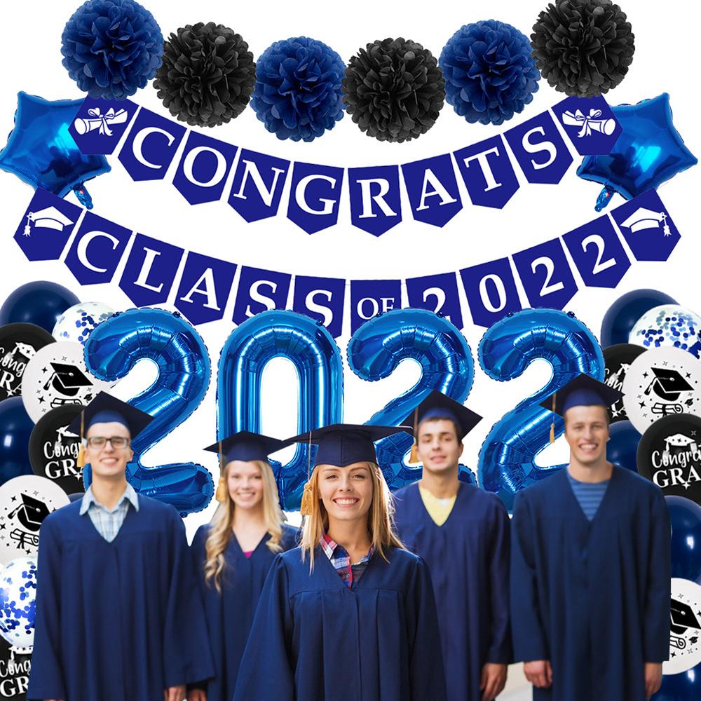 Congrats Class Of 2024 Party Supply Graduation Themed Party Decoration
